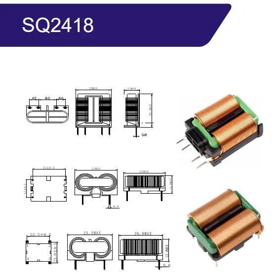Input Common Mode Choke Inductor per il regolatore del motore PCB