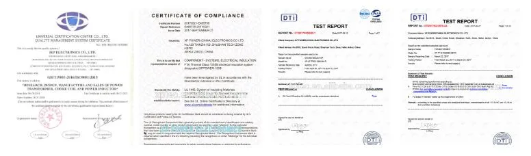 2.5A Induttore di stretta di corrente nominale di ingresso in modalità comune per controllore del motore PCB