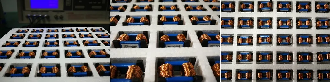 Induttore di filtro per linee di struscio in modalità comune di corrente alternata con nucleo di telaio (2.3A, 10mH)