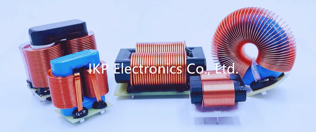 Nuovo cartone di induttore Ikp Cina Modalità differenziale Reattore comune con onde armoniche più elevate