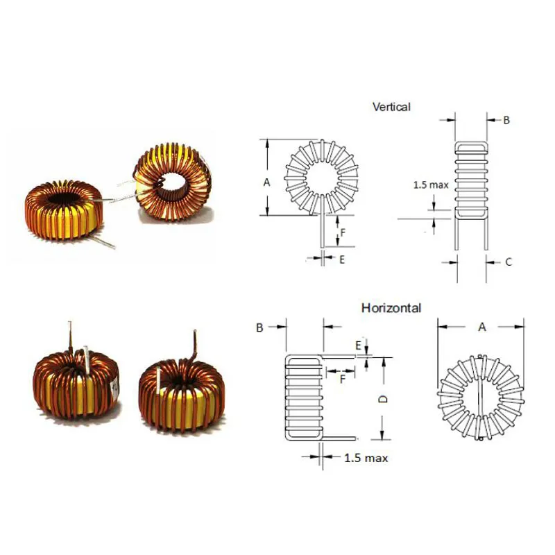 T4426-560uh Modulo differenziale Induttore di nucleo toroidale