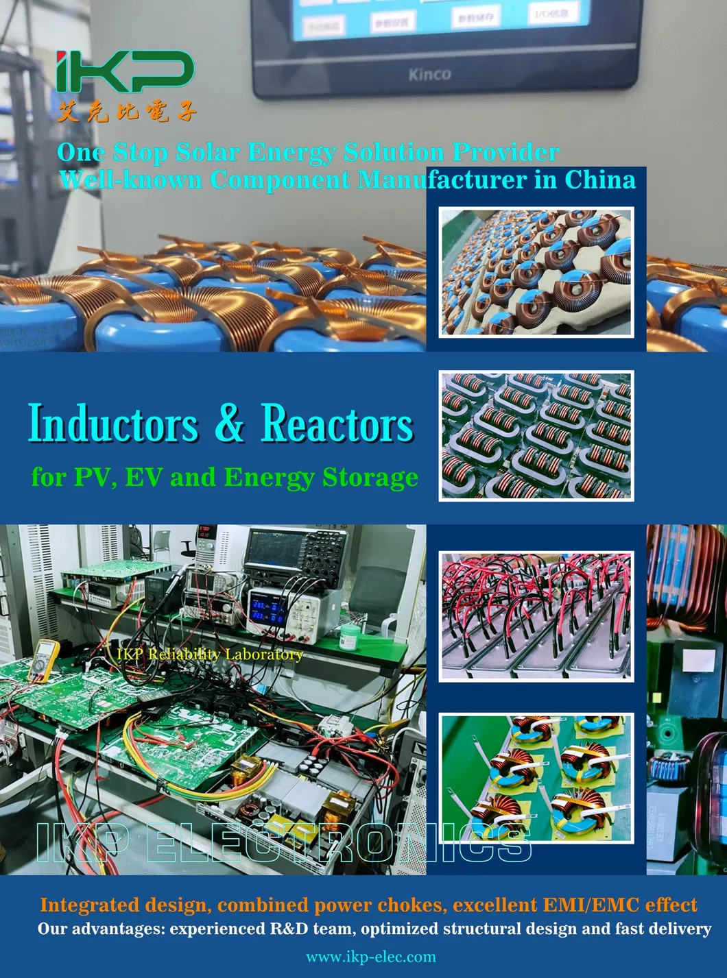 Prezzo basso Ikp Power Coils Carton Cina bobina Differenza Modalità Pfc Induttore strangolo