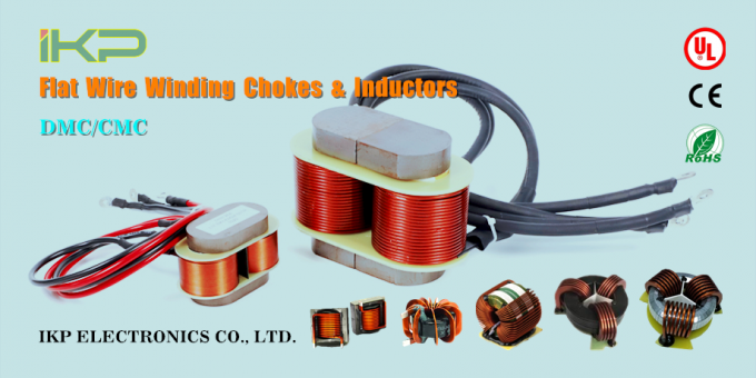 IKP progettato Storage Output 3-Phase Choke con filo piatto avvolgimento verticale