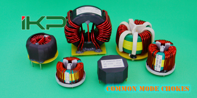 IKP Progettato 47uH Fixed Vertical Sendust Core Differential Mode Power Choke Coils