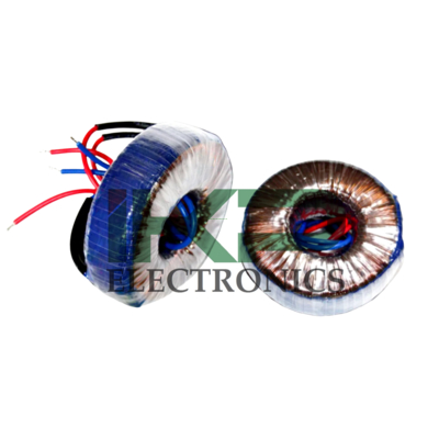 105VA Rated Power 50/60Hz Frequency 98*45mm Outside Dimension D*H Toroidal Transformer for Door Control System