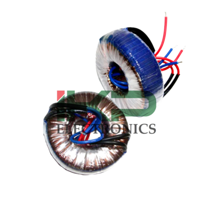 105VA Rated Power 50/60Hz Frequency 98*45mm Outside Dimension D*H Toroidal Transformer for Door Control System