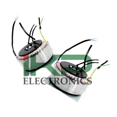 80VA Rated Power 50/60Hz Frequency 98*45 mm Outside Dimension D*H Toroidal Transformer for Door Control System UL/CE/RoHS/CQC