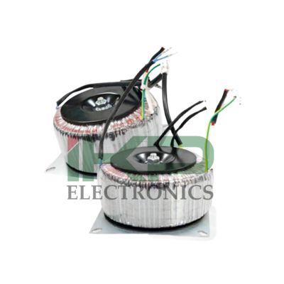80VA Rated Power 50/60Hz Frequency 98*45 mm  Outside Dimension D*H 1.25KG Weight Toroidal Transformer for Door Control System UL/CE/RoHS/CQC