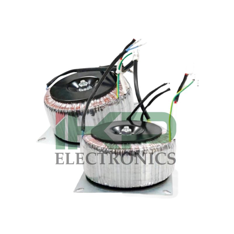 80VA Rated Power 50/60Hz Frequency 98*45 mm Outside Dimension D*H Toroidal Transformer for Door Control System UL/CE/RoHS/CQC